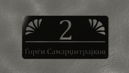 Куќен број модел002