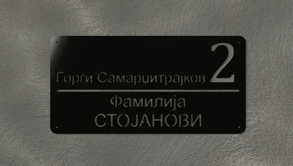 Куќен број модел004.5