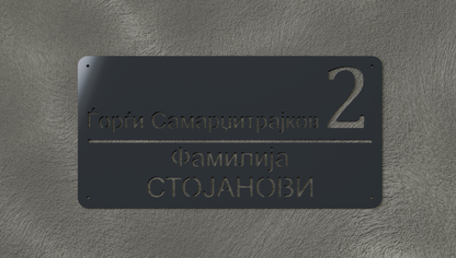 Куќен број модел004.5