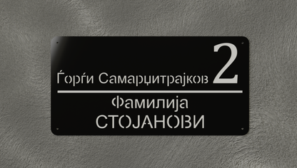Куќен број модел004.5