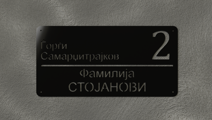 Куќен број модел004